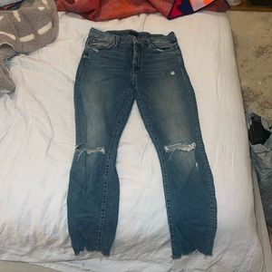 Mother rainbow skinny jeans